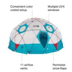 Mountain Hardwear Space Station Tent: 15-Person 4-Season -Dakine Store ALPRD D13