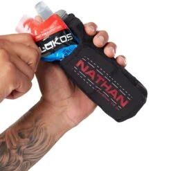 Nathan ExoShot 2.0 Water Bottle - 14oz -Dakine Store BLARIBRED D5