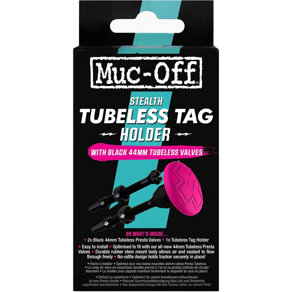 Muc-Off Tubeless Tag Holder Kit 3 Muc-Off Tubeless Tag Holder Kit