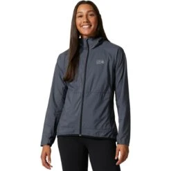Mountain Hardwear Kor AirShell Wind Hooded Jacket - Women's 18 Mountain Hardwear Kor AirShell Wind Hooded Jacket - Women's -Dakine Store BLUSLA