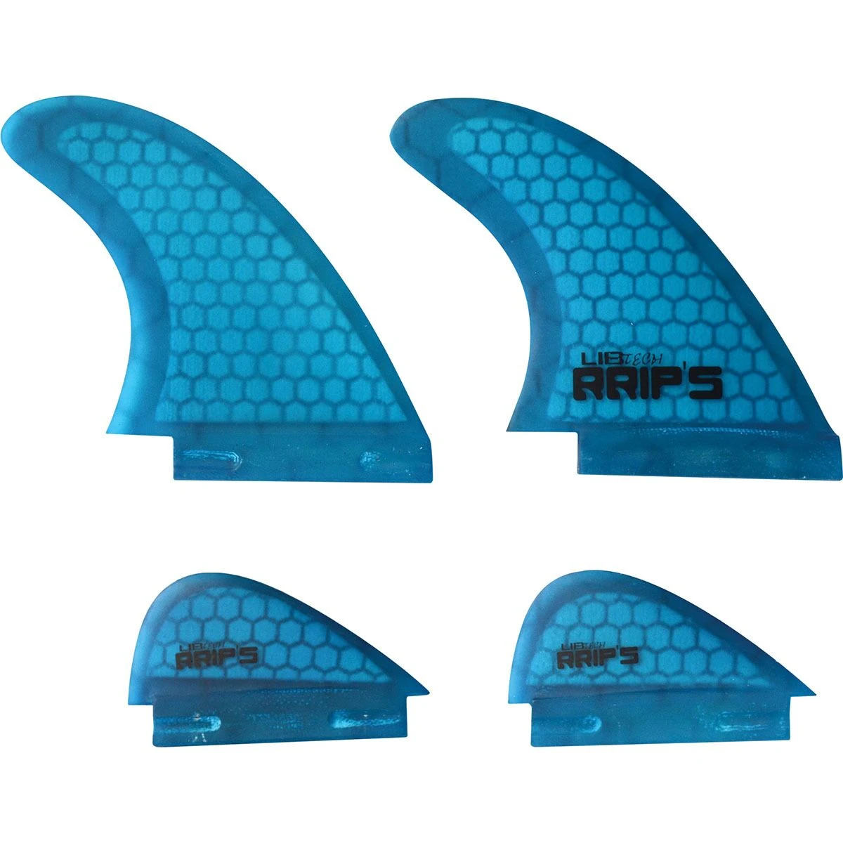 Wakesurf Quad Fin Set 4 Wakesurf Quad Fin Set - Image 2