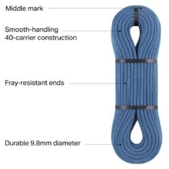 Petzl Contact Standard Climbing Rope - 9.8mm -Dakine Store BLU D3 1