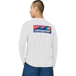 Patagonia Cap Cool Daily Graphic Long-Sleeve Shirt - Waters - Men's -Dakine Store BOALOGWHI