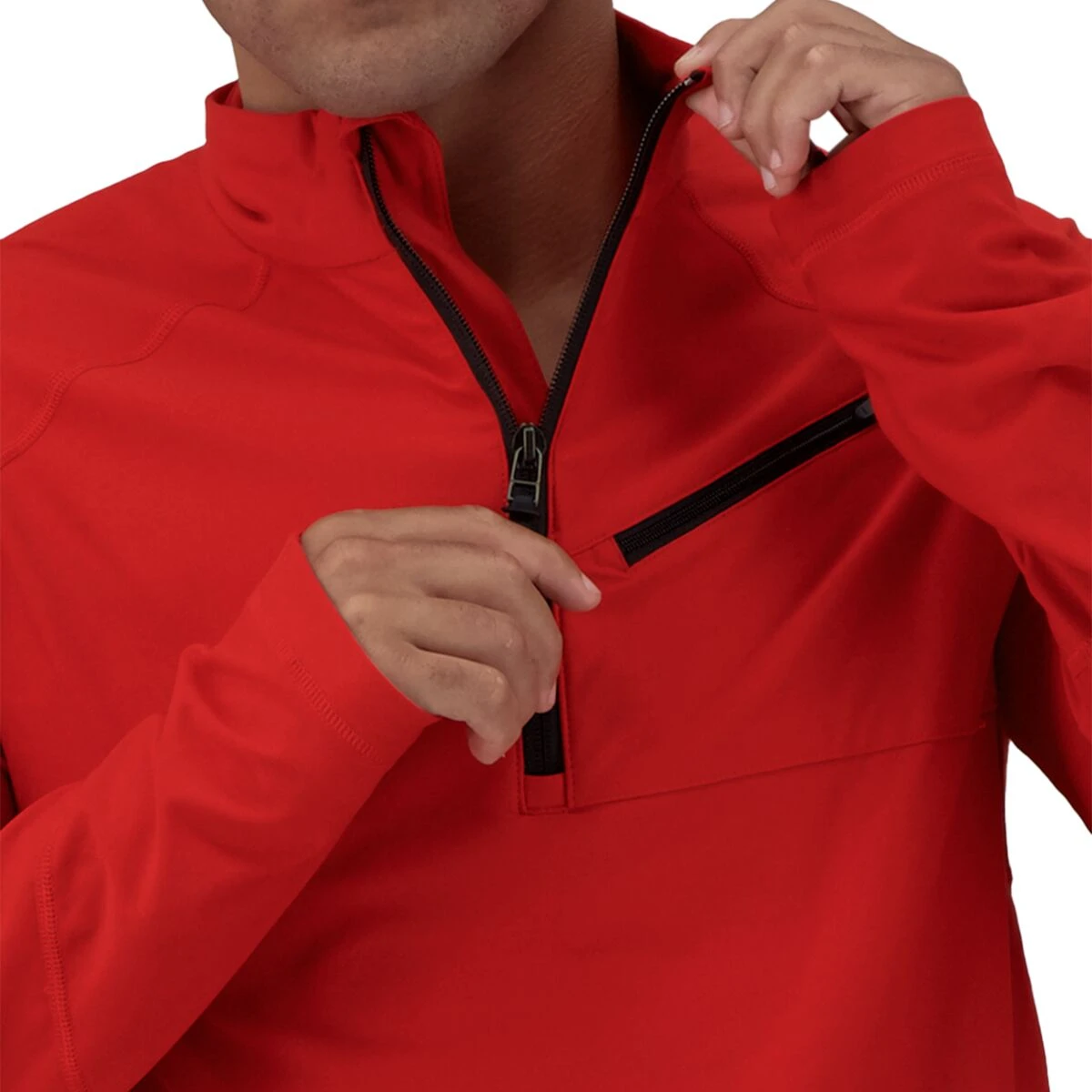 Obermeyer Flex 1/4 Zip Top - Men's 10 Obermeyer Flex 1/4 Zip Top - Men's - Image 9