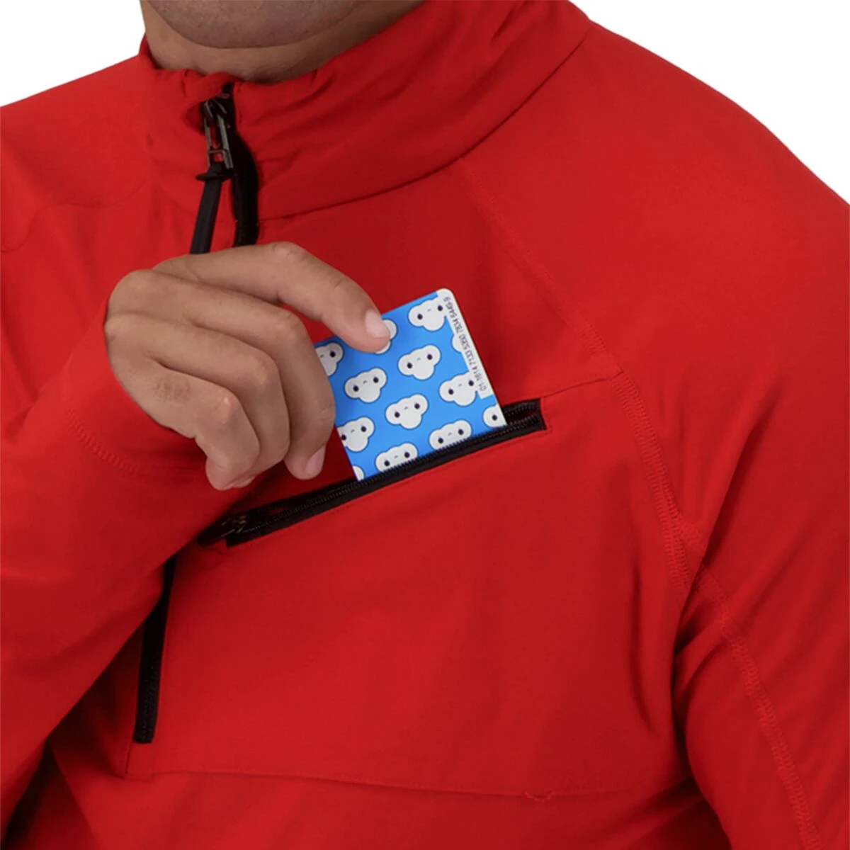 Obermeyer Flex 1/4 Zip Top - Men's 7 Obermeyer Flex 1/4 Zip Top - Men's - Image 6