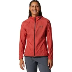 Mountain Hardwear Kor AirShell Wind Hooded Jacket - Women's 17 Mountain Hardwear Kor AirShell Wind Hooded Jacket - Women's -Dakine Store CAL