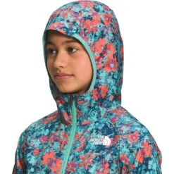 The North Face Printed Never Stop Hooded Wind Jacket - Girls' 8 The North Face Printed Never Stop Hooded Wind Jacket - Girls' -Dakine Store COSUFOFLPR D3