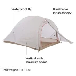 Big Agnes Fly Creek HV UL Solution Dye Tent: 2-Person 3-Season -Dakine Store GRAGRE D10