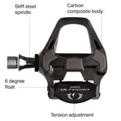 Shimano Ultegra PD-R8000 +4 SPD SL Pedals