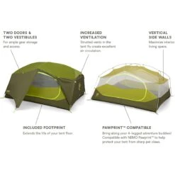 Aurora 3P Tent: 3-Person 3-Season 21 Aurora 3P Tent: 3-Person 3-Season -Dakine Store NOVGRE D10