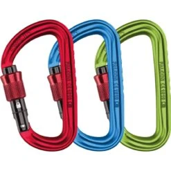 Ocun Falcon Screwgate Carabiner - 3-Pack