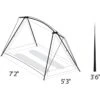 Eureka Timberline 2 Tent: 3 Season 2 Person 2 Eureka Timberline 2 Tent: 3 Season 2 Person -Dakine Store ONECOL D2 9