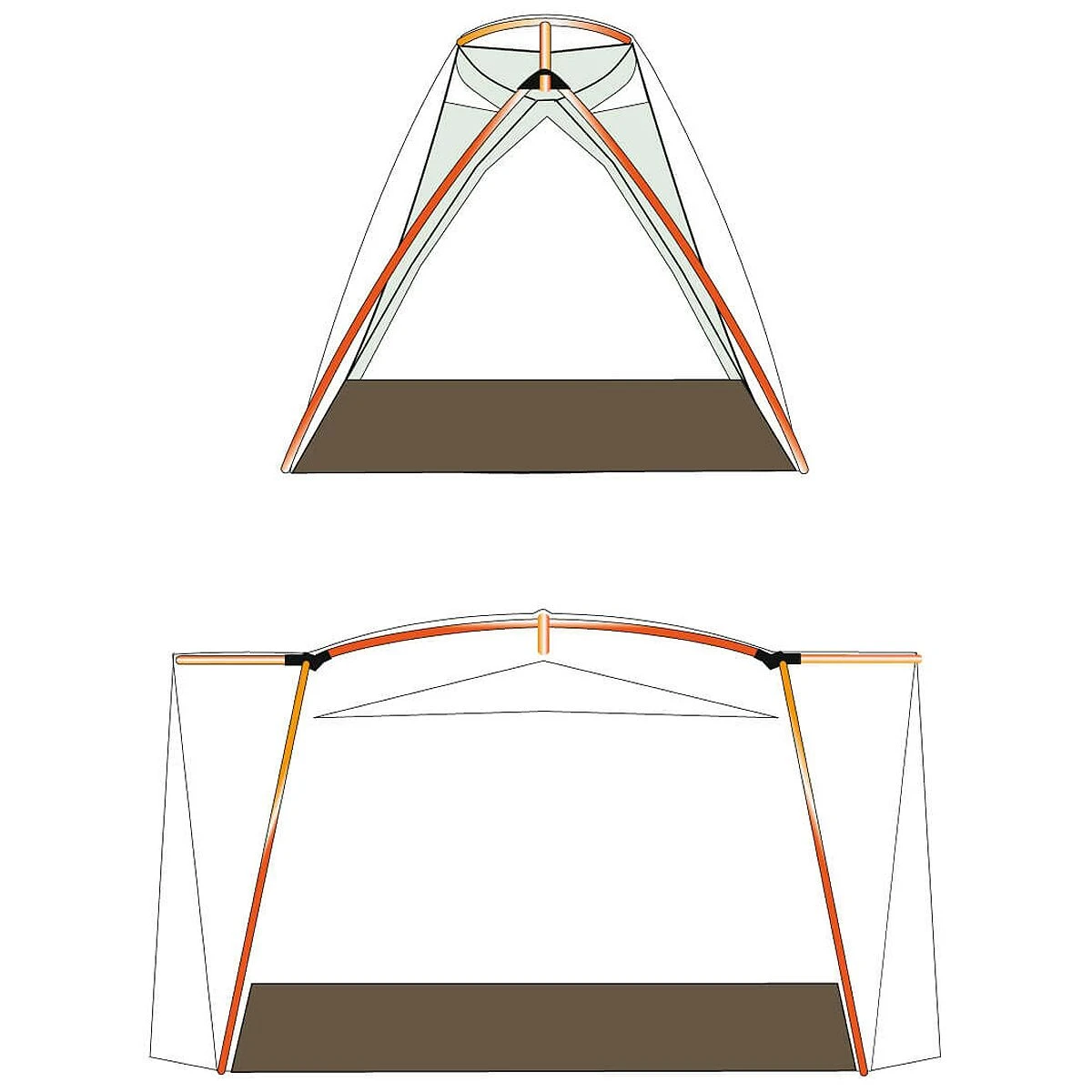 Eureka Timberline SQ Outfitter 6 Tent: 6-Person 3-Season 5 Eureka Timberline SQ Outfitter 6 Tent: 6-Person 3-Season - Image 3