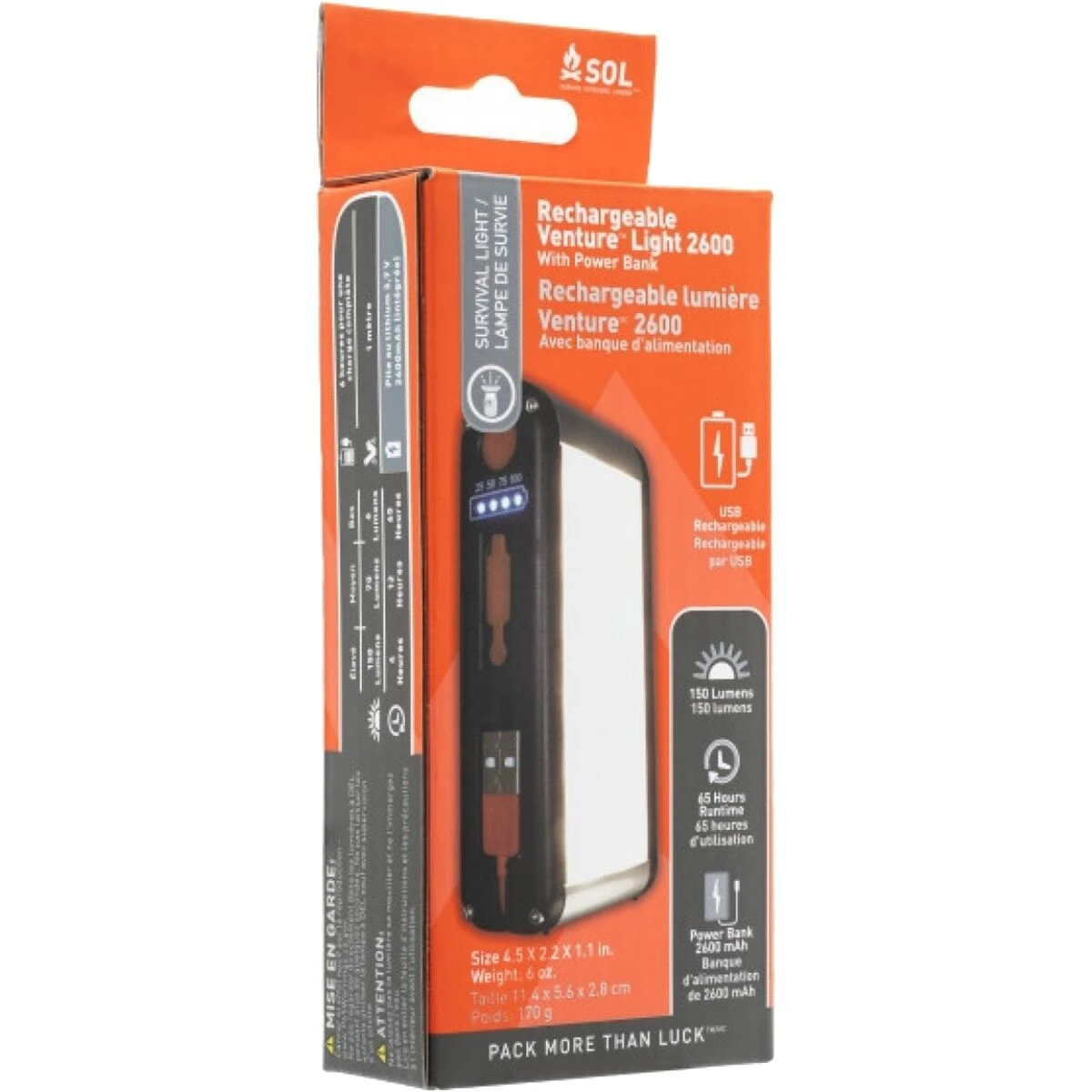 Venture Light 2600 Recharge + Power Bank 7 Venture Light 2600 Recharge + Power Bank - Image 5