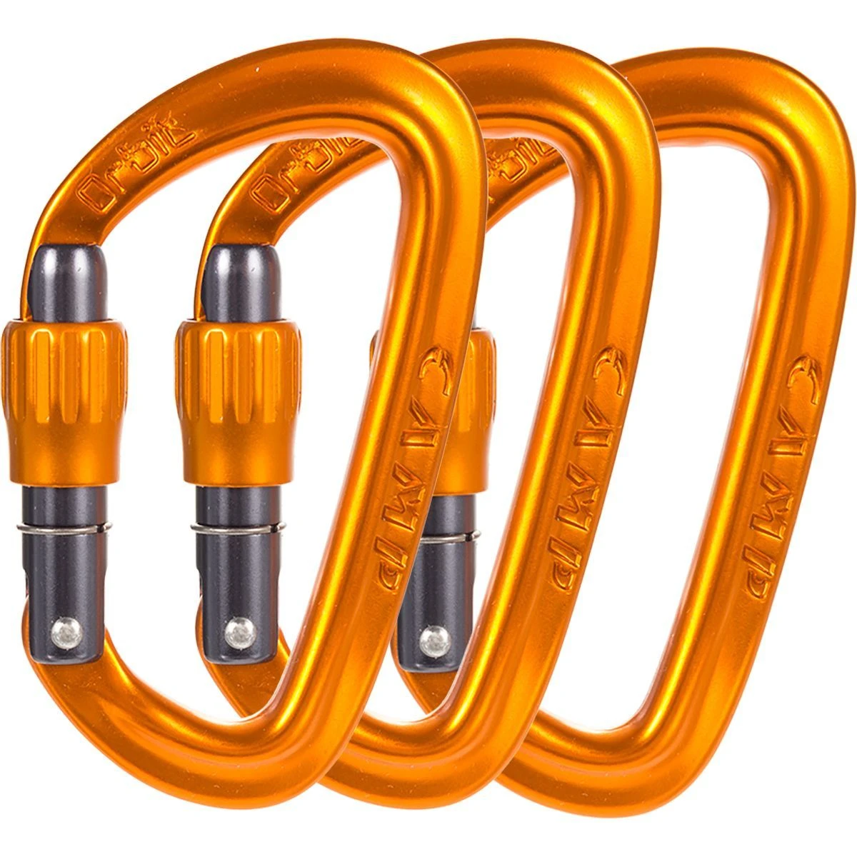CAMP USA Orbit Locking Carabiner - 3-Pack 3 CAMP USA Orbit Locking Carabiner - 3-Pack