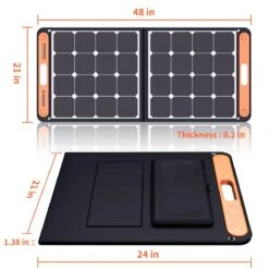 SolarSaga 100W Solar Panel -Dakine Store ORABLA D8