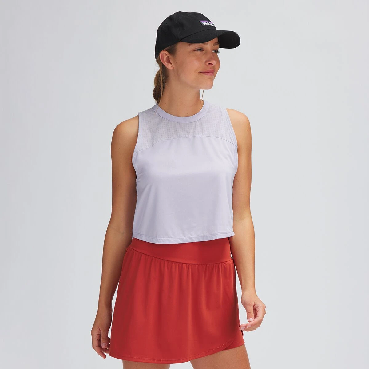 Cropped Mesh Muscle Tank - Past Season - Women's 8 Cropped Mesh Muscle Tank - Past Season - Women's - Image 6