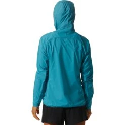Mountain Hardwear Kor AirShell Wind Hooded Jacket - Women's 19 Mountain Hardwear Kor AirShell Wind Hooded Jacket - Women's -Dakine Store TETBLU D1