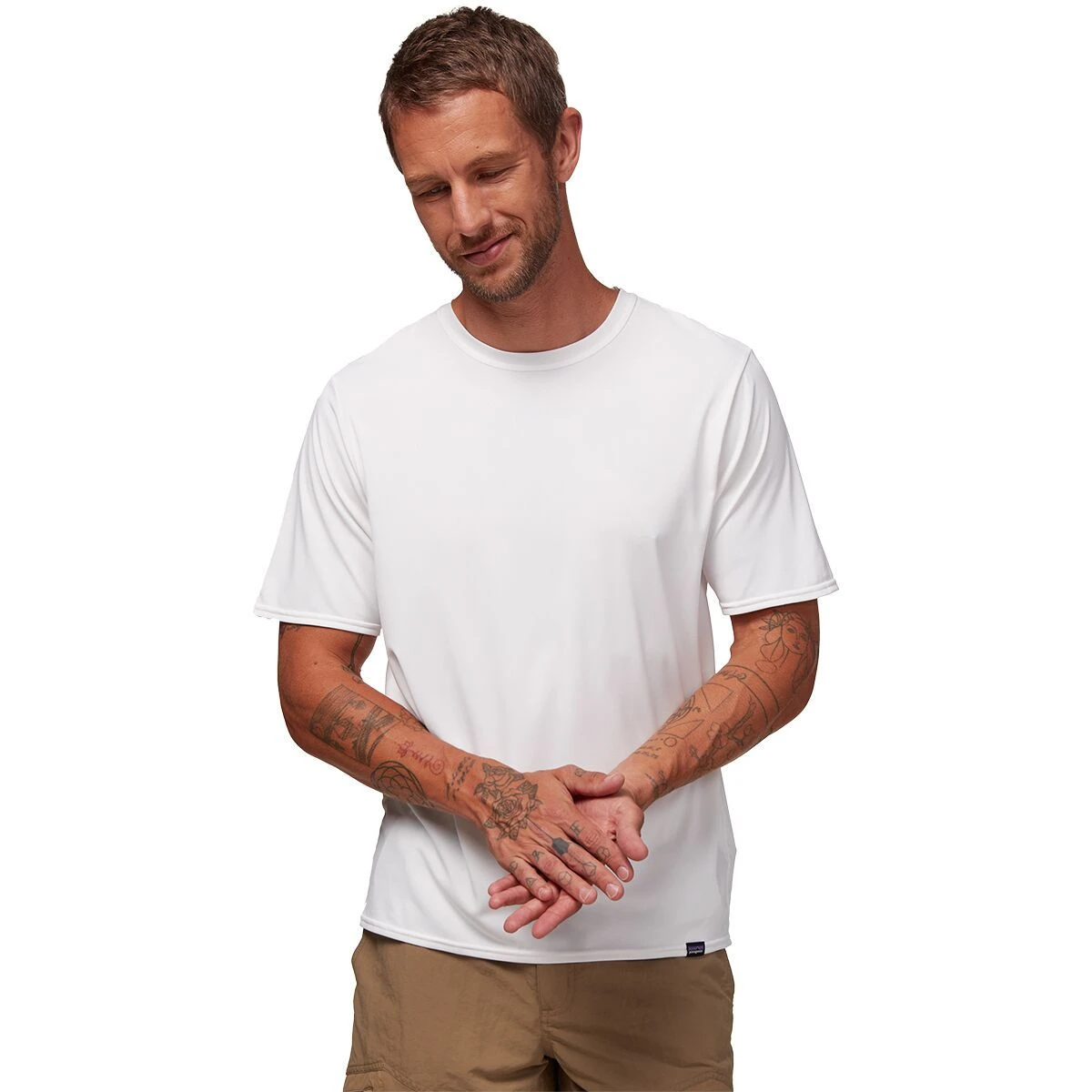 Patagonia Capilene Cool Daily Short-Sleeve Shirt - Men's 10 Patagonia Capilene Cool Daily Short-Sleeve Shirt - Men's - Image 8