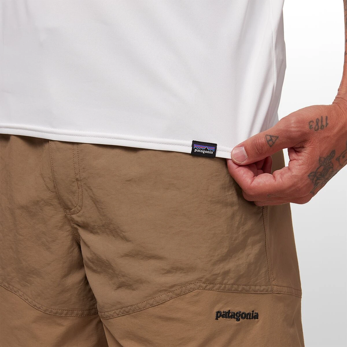 Patagonia Capilene Cool Daily Short-Sleeve Shirt - Men's 9 Patagonia Capilene Cool Daily Short-Sleeve Shirt - Men's - Image 7